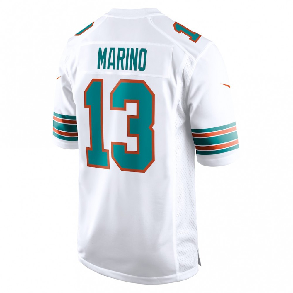 Dan Marino Miami Dolphins Nike Retired Player Jersey - White-GridironStore